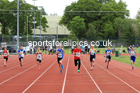 Men and Boys 100 metres, 2022 North Eastern Track and Field Champs., Middlesbrough. David T. Hewitson/Sports for All Pics